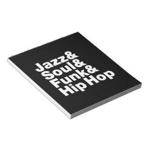 Bloc-note Jazz & Soul & Funk & Hip hop