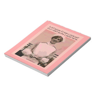 Bloc-note Je ne peux pas croire que je ne suis pas devenu un