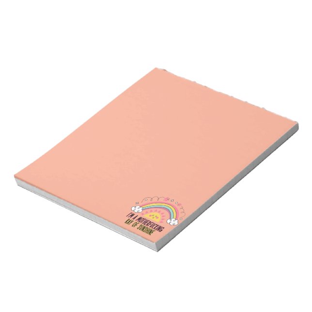 Bloc-note Je suis une Mère * Rayon de Sunshine Ensemble de s (Tourné)
