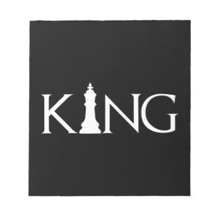 Bloc-note Jeu d'échecs King pièce Halloween Costume d'échecs