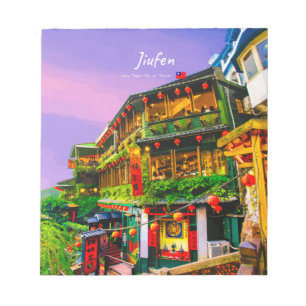 Bloc-note Jiufen, Taïwan - Ancienne Maison de Thé