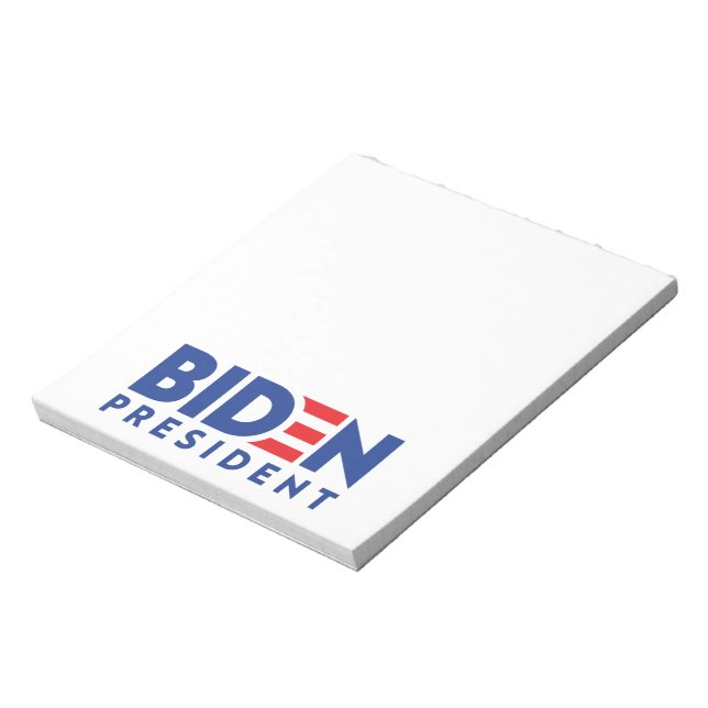Bloc-note Joe Biden 2020 Biden pour le président (Tourné)