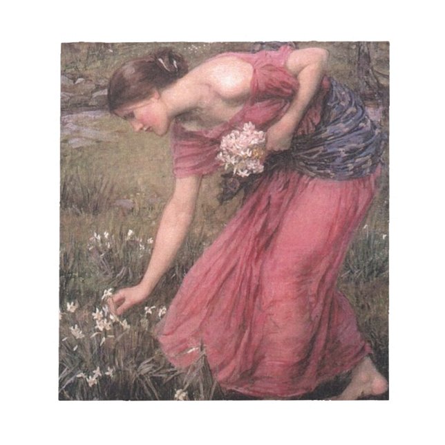 Bloc-note John William Waterhouse - Narcissus - Beaux-Arts (Devant)