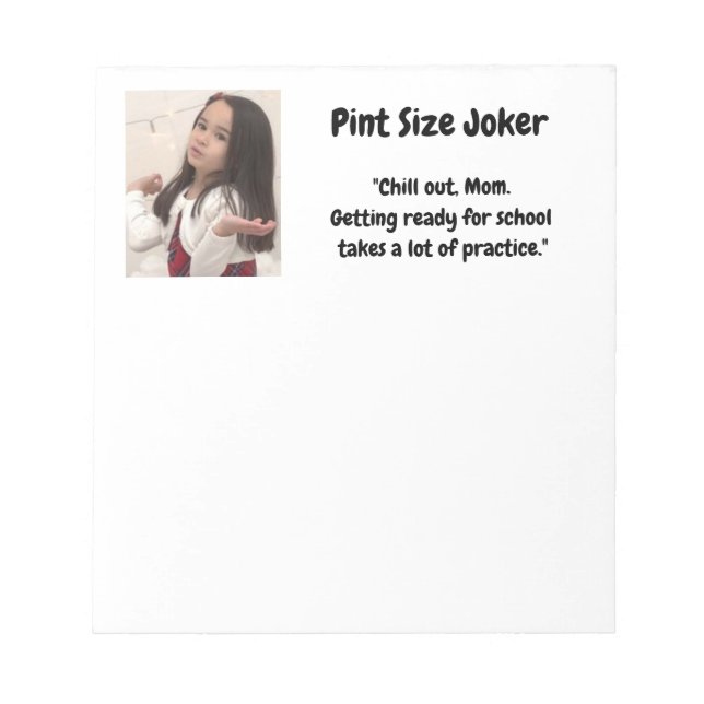 Bloc-note Joker taille de pinte : pratique scolaire (Devant)