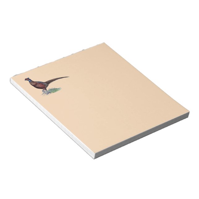 Bloc-note Joli Bague Cou Pheasant Tan (Incliné)