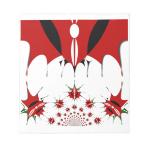 Bloc-note Joli drapeau du Kenya.