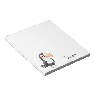Bloc-note Joli oiseau toucan animal
