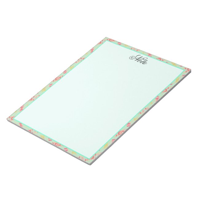 Bloc-note Jolies notes avec dents (Incliné)