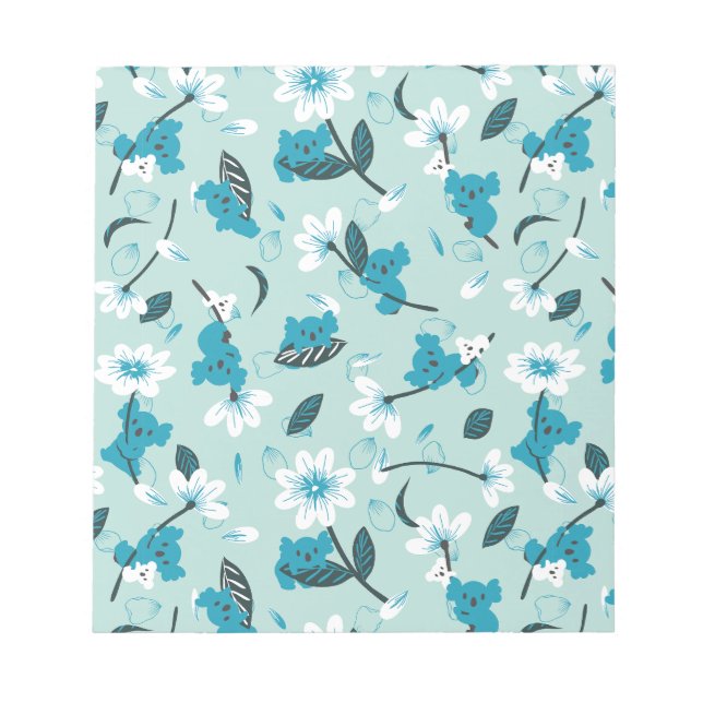 Bloc-note Jouer Koala Motif mignon animal et l'art nature (Devant)