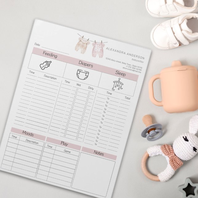 Bloc-note Journal quotidien de la mère (Créateur téléchargé)