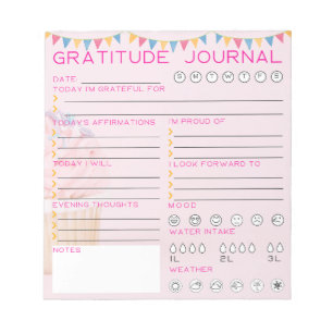 Bloc-note Journal quotidien Gratitude