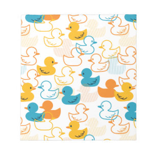 Bloc-note Joyeuse baignade une patte de canards Motif II
