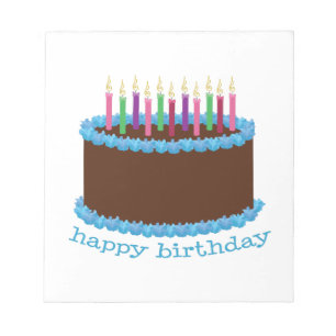 Bloc-note Joyeux anniversaire