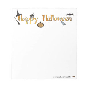 Bloc-note Joyeux Halloween