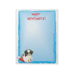Bloc-note Joyeux Howlidays Japanese Chin