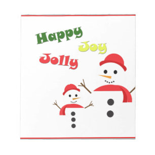 Bloc-note Joyeux Jolly Joy