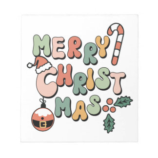 Bloc-note Joyeux Noël Joyeux Xmas