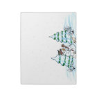 Joyeux Noël ! Snowman avec chat et chiot