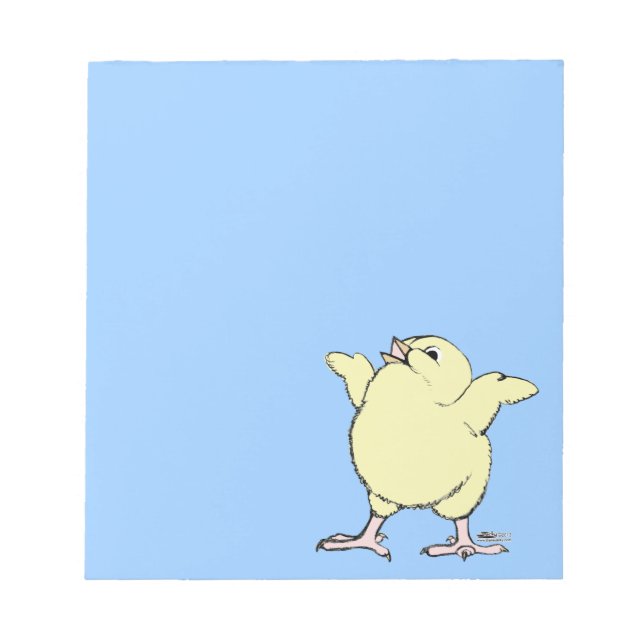 Bloc-note Joyeux poussin (Devant)