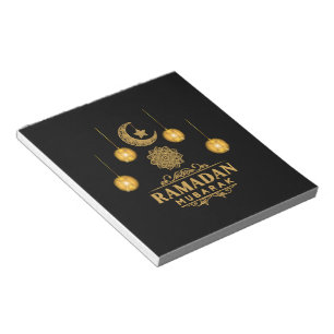 Bloc-note Joyeux Ramadan Kareem Et Aïd Moubarak 2023 Fête