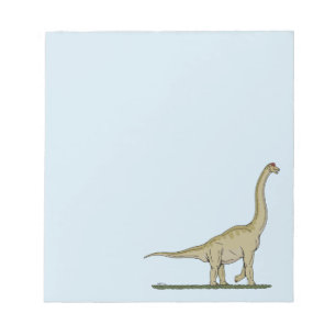 Bloc-note Jurassique Dinosaure Brachiosaurus