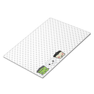 Bloc-note Kawaii Frankenstein Mummy Dracula Notepad