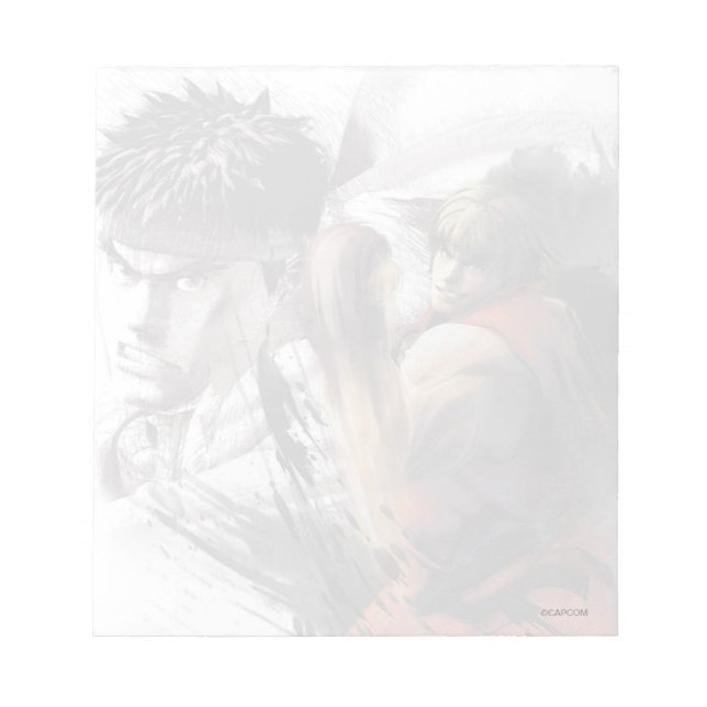 Bloc-note Ken Vs. Ryu (Devant)