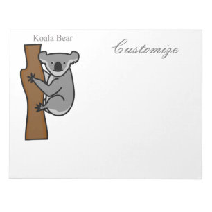 Bloc-note Koala Bear Escalade Tree Thunder_Cove