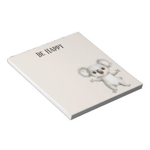 Bloc-note Koala Heureux