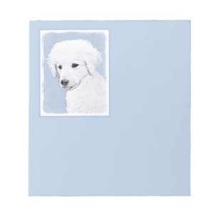 Bloc-note Kuvasz Peinture - Cute Original Chien Art