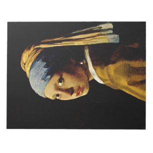 Bloc-note La fille avec un Turban / la fille avec l'oreille 