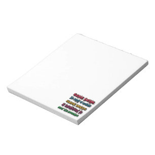 Bloc-note La Fourniture De Mots De Sweat Disponibles Est Ins