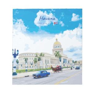 Bloc-note La Havane, Cuba - Âme Classique Vintage