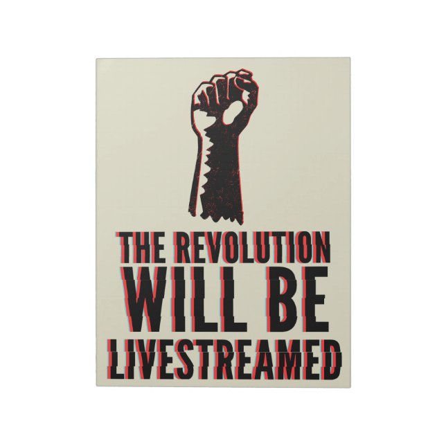 Bloc-note La révolution sera livestreamed (Tourné)
