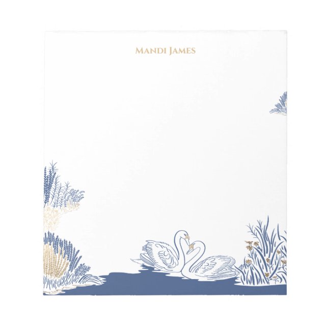 Bloc-note Lac Lover romantique (Devant)