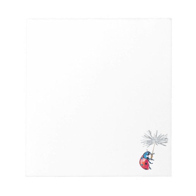 Bloc-note Ladybug / coccinelle (Devant)