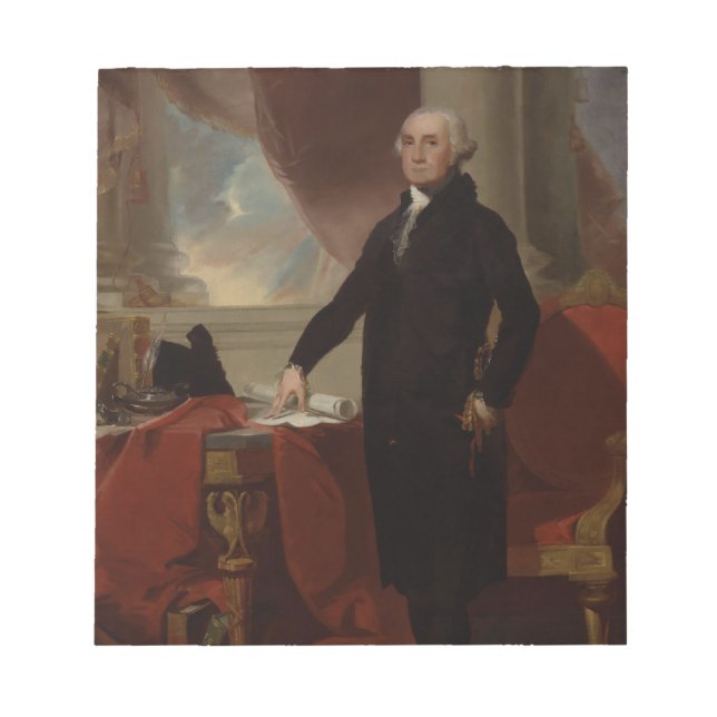 Bloc-note Lansdowne Portrait : Le président américain George (Devant)