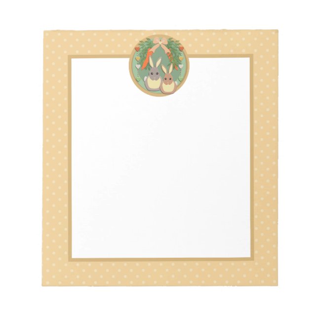 Bloc-note Lapin (Devant)