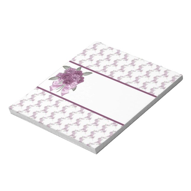 Bloc-note Lavande Lilac Fleurs Candy Bar Wrappers Faveurs N (Tourné)