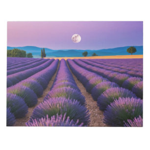 Bloc-note Lavande Nature Extérieur Paysage Calme Tranquille