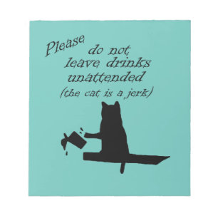 Bloc-note Le chat est un Jerk