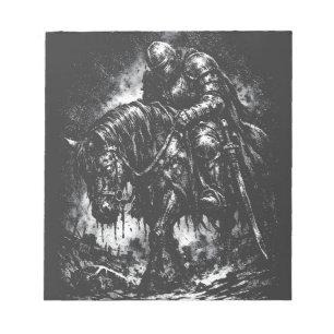 Bloc-note Le Chevalier Déchu par BurnsInHell