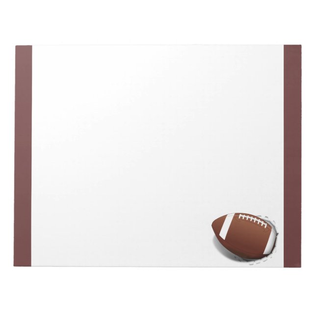 Bloc-note Le football se déchire (Devant)