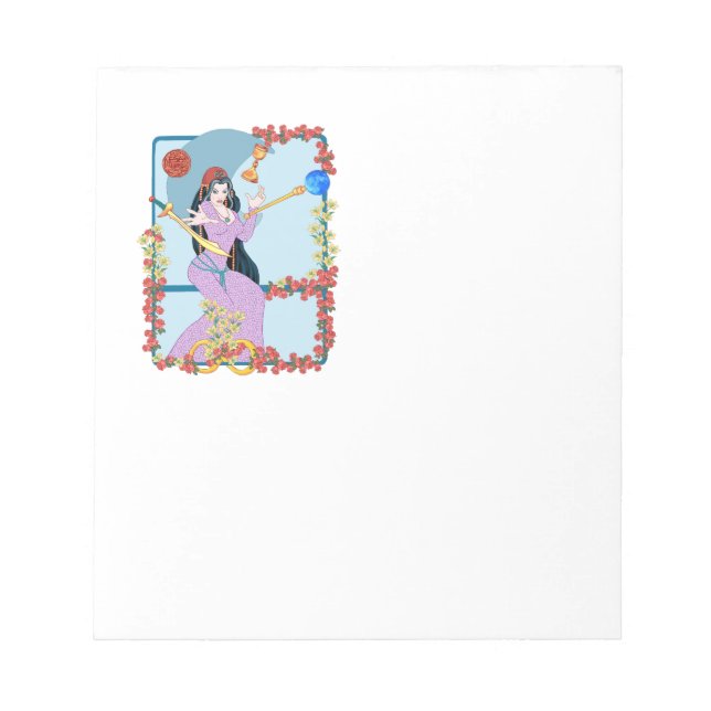 Bloc-note Le Magicien Tarot (Devant)