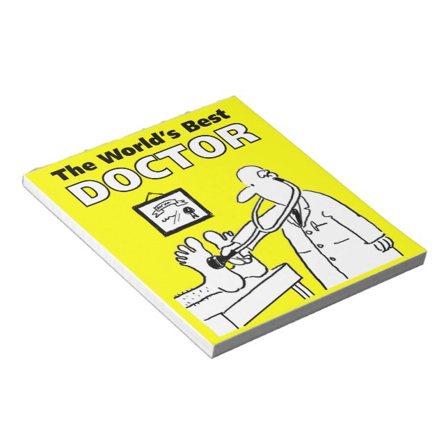 Bloc-note Le meilleur médecin du monde (Incliné)