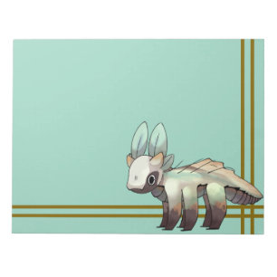 Bloc-note Leaf Dragon pixel art