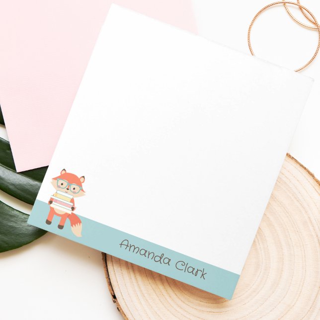 Bloc-note Lecture Fox (Créateur téléchargé)