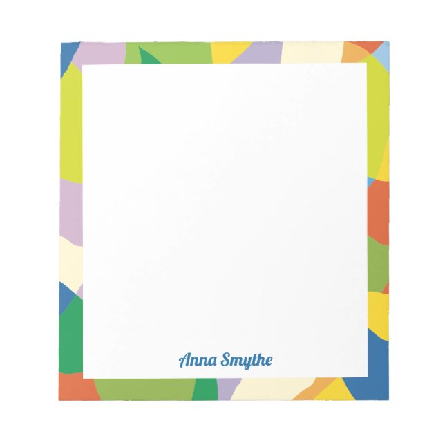 Bloc-note Lemony Fresh Colorful Notepad (Devant)