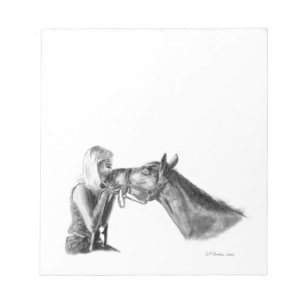 Bloc-note Les Baisers des chevaux