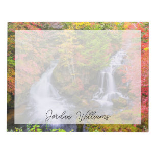 Bloc-note Les cascades Cascades de Faucet Nikko Japon Chut